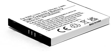 Akku passend für Sandisk Sansa E200, E250, E260, E270, E280 MP3-Player Musik Player 750mAh, 3,7V, Li-Ion