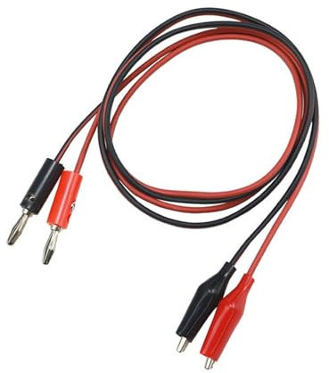 Elektrisches Multimeter Messleitungen Set mit Krokodilklemme Testhaken Testsonden Leitungen Professionell 1000V 10A 20A