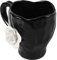SMASOLO Tasse Céramique Vintage à Fleurs Mug Élégant pour Café Lait pour Maison Bureau Design Unique
