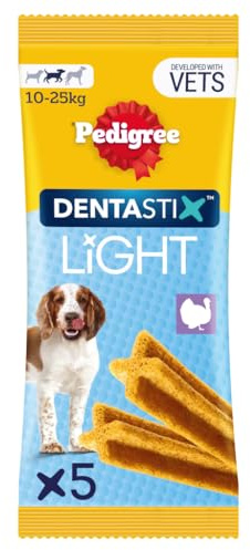 Pedigree Dentastix Light 5 Sticks Dental Chews Medium Dog Treats