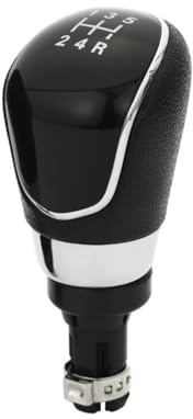 Pomo de Cambio para Ford Ka 2013-2021 - Mando Cambio Marchas Deportivo Antideslizante Pomo Palanca Cambios Coche,Black-5-speed