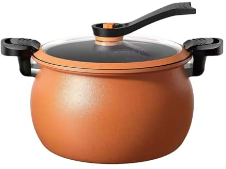 Autocuiseur rapide | Accessoire multifonctionnel de cuisine avec revêtement antiadhésif et grande capacité, autocuiseur express en fonte – Pour cuire des conserves, cuire à la vapeur, cuire des