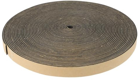 Healifty Lautsprecher Schaumstoff Dichtungsband 18mm X 10m EVA Klebeband zur Luftdichtheit und Vibrationsentkopplung im Lautsprecherrahmen