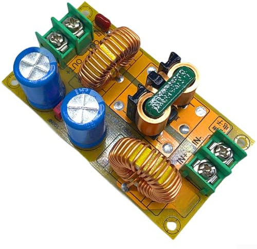 DC LC-filter för EMI-avtryck, elektromagnetiska störfilter för ljud och automotiv, frekvensområde upp till 400 Hz, olika strömtjocklekar (10 A)