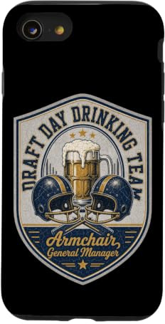Hülle für iPhone SE (2020) / 7/8 Draft Day Drinking Team Sessel GM Manager Fantasy Football