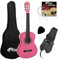 TIGER Konzertgitarren-Set, 1/4 GröÃŸe, Rosa
