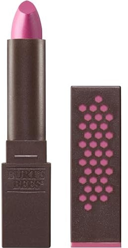 Burt's Bees 100% Natural Glossy Lipstick, Pink Pool