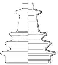 Borg & Beck BCB1002 Cv Joint Boot Kit To Fit Stretch CV Boot Kit
