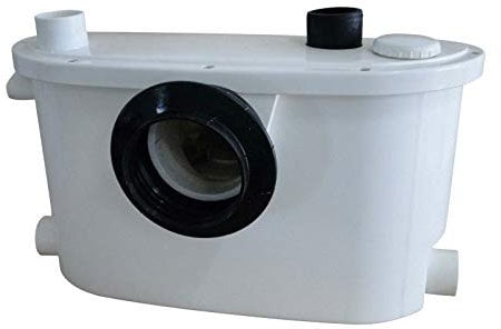 Macerator Pump HOMAC Upgraded! 400 Watt 4 in 1 Toilet Shower Sink Waste Water Sanitary Macerator Pump