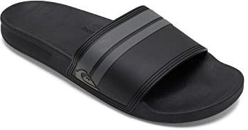 Quiksilver Men's Rivi Slide-Slider Sandals Open Toe, Black (Black/Black/Grey Xkks), 9 UK