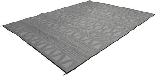 Bo-Camp Outdoor Teppich Oxomo Camping Vorzelt Markisen Teppich Balkon Zelt Boden Dunkelgrau M