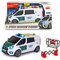 Dickie Toys Van Civil Guard Toy 38 cm with Light and Sound, Rear Door Opening, Ages 3 Years (203715013SI1)