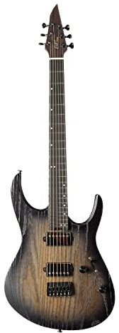 EART Guitars H6-PRO Wenge Neck Solid Ash Body Compound Fingerboard Radius Heavy Metal Rock E-Gitarren