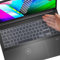 RAYA Silicone Keyboard Skin Cover for ASUS Vivobook Pro 15 OLED Laptops { only fit for Vivobook Pro 15 OLED models M3500 / K3500 / M6500 / K6500 } (Clear)