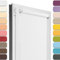 Estika Rollo für Fenster ohne Bohren - 55cm x 120cm - Weiß - 25 Stofffarben, Klemmfix Montage, Fensterrollos für innen, Sichtschutz für Fenster und Balkontür (55 cm Stoffbreite)