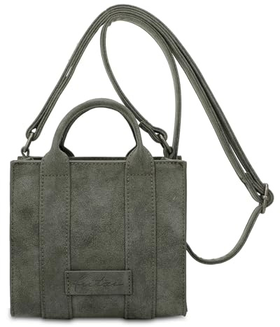 Fritzi aus Preussen Fritzi Square Vintage Crossbody Bag S Anthra