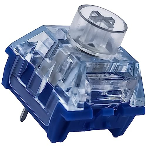 Silent Keyboard Switches,Kailh Box Deep-Sea Silent Islet Switches for Mechanical Keyboard,3-Pin 45gf Linear/Dustproof/Long Life Switches（Silent Islet,36Pcs）