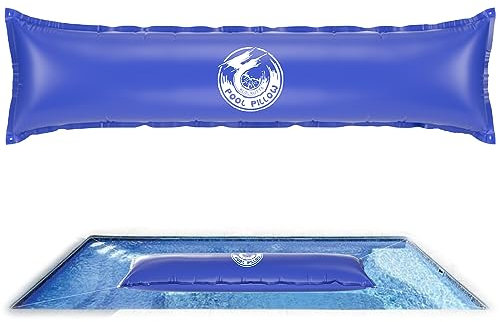 Poolkissen für oberirdische Pools, 1,2 x 4,5 m Poolabdeckung, Luftkissen zum Schließen des Winters, kältebeständiges Schwimmkissen für Schwimmbäder