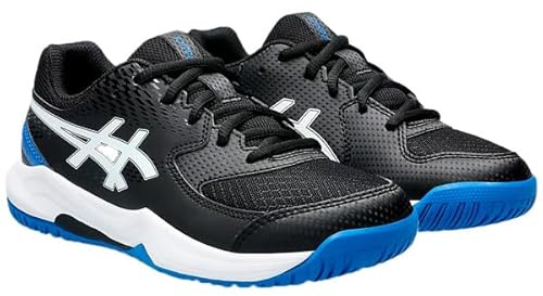 Asics 1044A077 - Gel-Dedicate 8 GS 002 Black/Tuna Blue 002 Black/Tuna Blue Gr. 5b