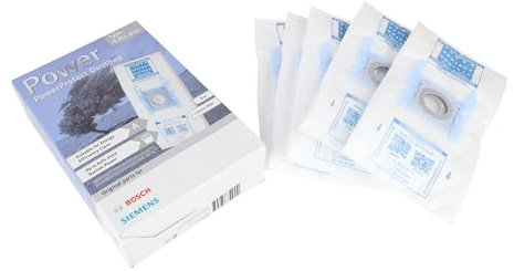 sparefixd PowerProtect Typ G Staubsaugerbeutel für Bosch-Staubsauger, 5 Stück
