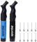SPORTBIT Ball Pump with 5 Needle Set - Hand Pump System for Inflation - Fits Any Sports Ball: Volleyball, Basketball, Soccer, Gymnastics, Soccer Ball, Inflator Air Pump