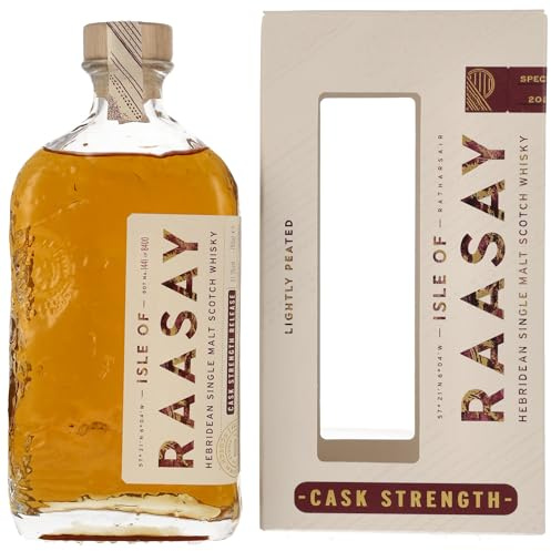 Isle of RAASAY Cask Strength Hebridean Single Malt 2024 61,3% Vol. 0,7l in Geschenkbox