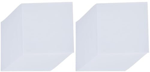 Rössler Papier 1312452000 - Notizzettel Nachfüllpack für S.O.H.O. Zettelkasten, 95 x 95 mm, 250 Blatt, Weiß (Packung mit 2)