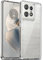 Liisooka Coque pour Motorola Edge 50 Pro, Housse de Protection Antichoc, Anti-Jaunissemente, Anti-Rayures, Case Arrière Rigide en PC, Étui TPU Ultra-Mince, Transparente