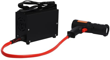 Juego de calefacción por inducción magnética de 1,5 kW, calentador manual de alta temperatura para quitar tornillos oxidados, color negro de hierro y cobre, temperatura máxima de 750 °C, 45 S, tiempo