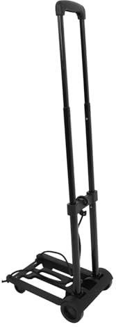 Angoily Faltbarer Einkaufswagen 2-Rad Transportwagen Klappbar Leicht Tragbar Robuster Handwagen Für Einkaufen Reisen Und Gepäck