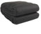 CNANRNANC Tapis de sol rond en feutre absorbant l'eau, pour piscine gonflable, noir (2 m)