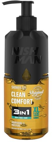 NISHMAN Shower Gel - Clean Comfort 480ml
