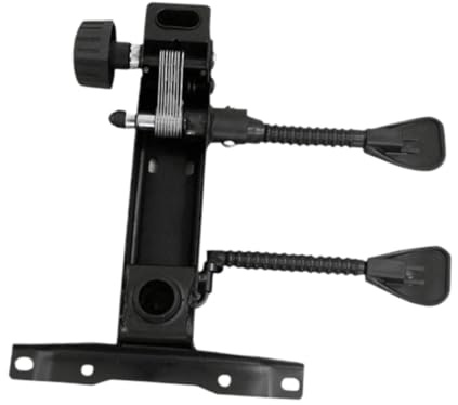 PawwJoy Bürostuhl, drehbar, neigbar, Sitzmechanismus, Grundplatte, Reparatur-Ersatz für Gaming-Chefsessel, Schwarz, 24,9 x 32,5 cm