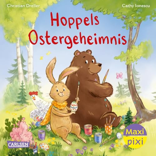Maxi Pixi 494: Hoppels Ostergeheimnis: Minibuch Ostern ab 3 Jahren zum Vorlesen über Freundschaft und Mut (494)