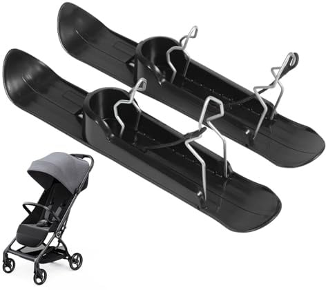 Schneeski-Komplettset,Spaß Tragbares Anbauteil,Teile Für Balance Und Cycling Scooter | Für Schneefelder Resorts Skateboardsport Und Outdoor