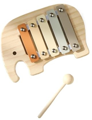 Xylophon Tragbares Musikinstrument mit 5 Noten, Xylophon