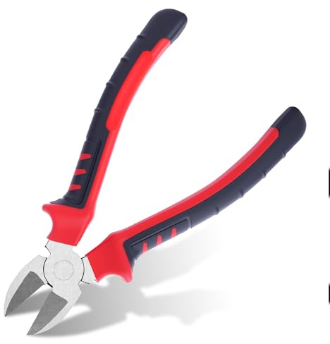 Ainiv Seitenschneider, 7 Zoll (180 mm) Schneidezange aus Werkzeugstahl | Drahtschneider für Schmuck, Handwerk, Elektriker, Haushalte, DIY, mechanische Reparaturen