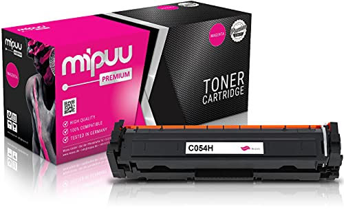 Mipuu Toner kompatibel zu Canon 054H 3026C002 XXL Magenta für Canon I-Sensys LBP621cw LBP623 LBP623cdw MF643cdw MF645cx LBP620c LBP621 LBP623cw MF640