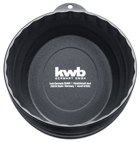 kwb Forte vassoio magnetico realizzato in plastica resistente, base gommata per riporre in modo sicuro viti, bulloni e chiodi