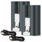 Rechargeable Ring Doorbell Battery Pack, Compatible with Ring Video Doorbell 2/3/4 and Spotlight Camera and Stick Up Camera, Battery 3.65V 6040mAh (2 battery)