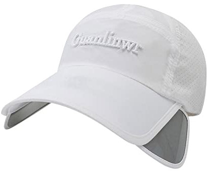 Haarkappe Braids Haarhaube Trockner Dauerwelle Männer Frauen Solid Cap Mesh Schnelltrocknend Verstellbarer Atmungsaktiver Sport Outdoor Sonnenschutz Mütze Schal Damen Grau Mütze (White, One Size)