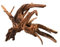 WabiFlur - Natürliches Drift Holz für Aquarium Nano Garden und Terrarien - Schafft einen Wilden und einzigartigen Ambinete, Größe Medium Einzelstück 15-20 cm
