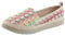 Heavenly Feet Ladies Espadrilles Woven Pattern Slip-On Pumps Comfort Cushioned Insole Jute Style Deck Shoe (Natural, UK Footwear Size System, Adult, Women, Numeric, Medium, 5)