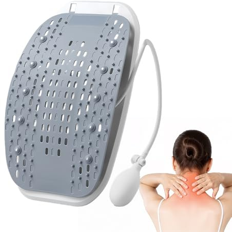 Bajbumgn Lendenstrecker - Ergonomische Luftkissen Tragbare Unterstützung | Lendenstütze Traktion Wirbelsäulenmassagegerät | Für Training Workout Männer Zuhause Auto Bett Büros Innenbereich