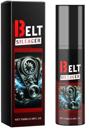 Keilriemen Spray - Riemenhaftmittel, Auto 100ml Pflege, Quietsch Stop | Keilriemenspray für quietschende Riemen mit starker Haftung, Schutz | Spray für Motorteile, Riemenantrieb, Maschin
