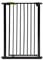 Venture Q-Fix Haustier-Schutzgitter mit Druckbefestigung, 73–80 cm breit, 110 cm extra hoch, einzigartige 90° Zwei-Wege-Öffnung automatische Schließfunktion (schwarz, 73–80 cm) Hundegitter