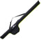 Daiwa Prorex Rod Sleeve - Black / Chartreuse - 7ft - 15810-210