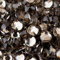 MajorCrafts 2000pcs 5mm ss20 Flat Back Resin Rhinestone Embellishment Gems (Grey Black Diamond C17)