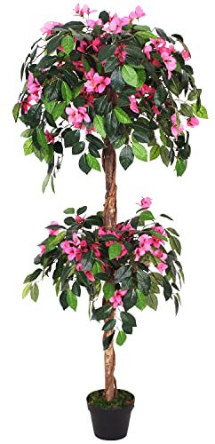Decovego Bougainvillea Planta Artificial Decoración Interiorismo 140cm