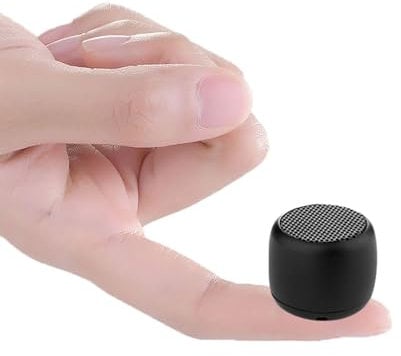 Eageroo 2 x Bluetooth Mini Lautsprecher tragbar Speaker,Stereo Klang mit tiefem Bass Technologie,schwarz (2 x super Mini Lautsprecher)